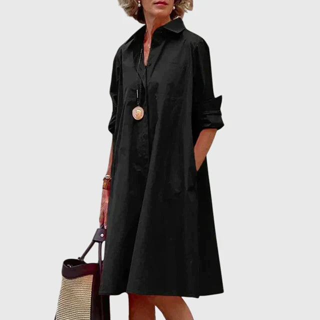Paige  - Elegant Dress With Pockets