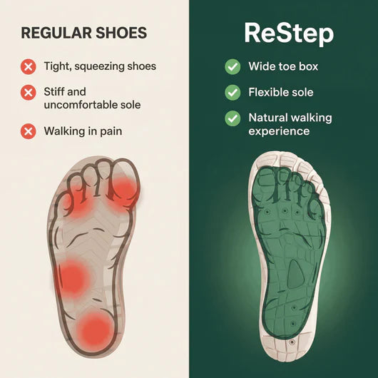 AOIRSE | LIGHTWEIGHT ORTHOPEDIC WALKING SHOES