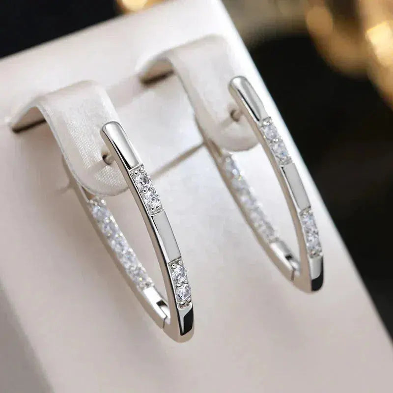 Philippa | Refined Zirconia Earrings