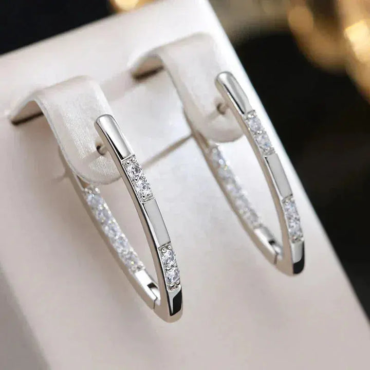 Philippa | Refined Zirconia Earrings