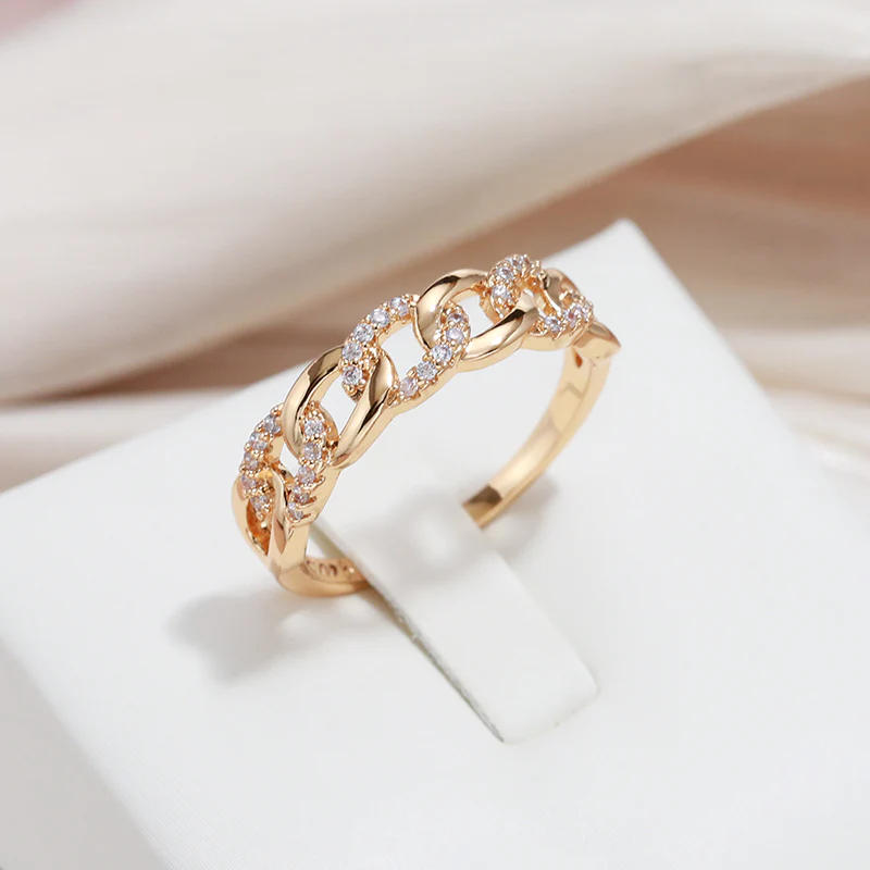 Colette | Gold Mesh Ring