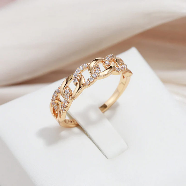 Colette | Gold Mesh Ring