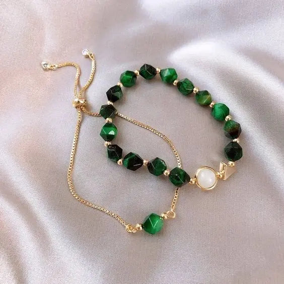 Megan | Green Bracelet Set