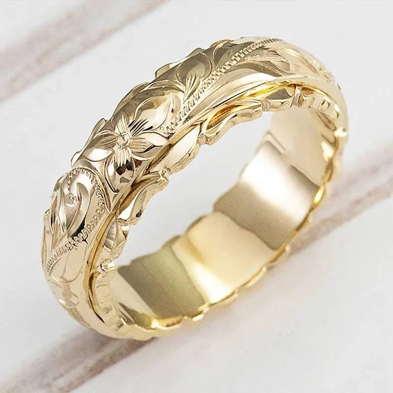 Winifred | Antique Blossom Gold Ring