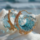 Marina | Ocean Wave Earrings