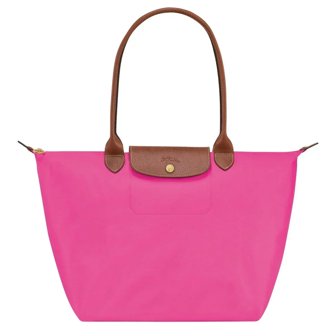 PENELOPE | LARGE FOLDABLE NYLON TOTE BAG IN PINK