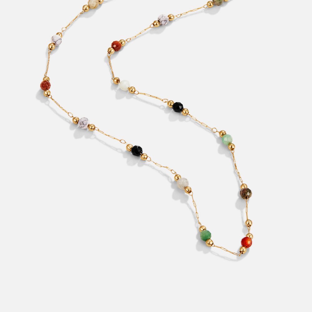 Mia | Minimalist Stone Necklace