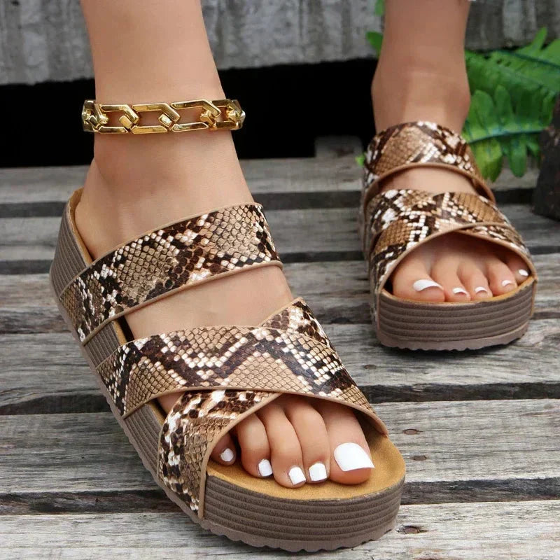 SADHBH | ORTHOPEDIC LEATHER COMFORT SANDALS