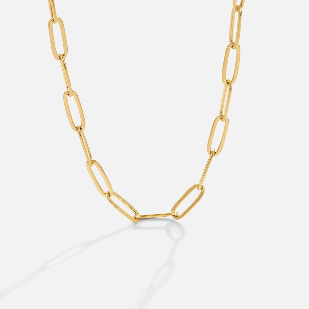 Joanna | Classic Chain Necklace with Clip Clasp