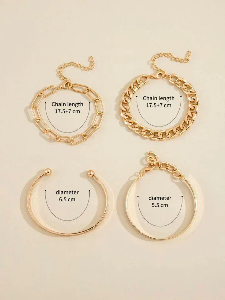 Tamara | Stacking Bracelet Set