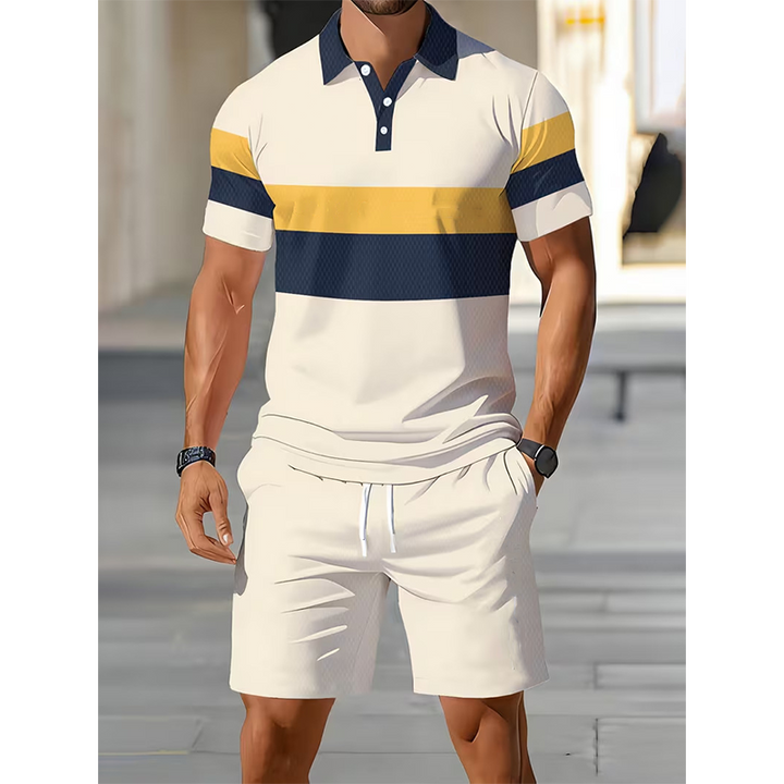 ALFRED | Relaxed Two-Piece Shirt & Shorts Summer Set
