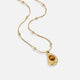 Marjorie | Gold Necklace with Tiger's Eye