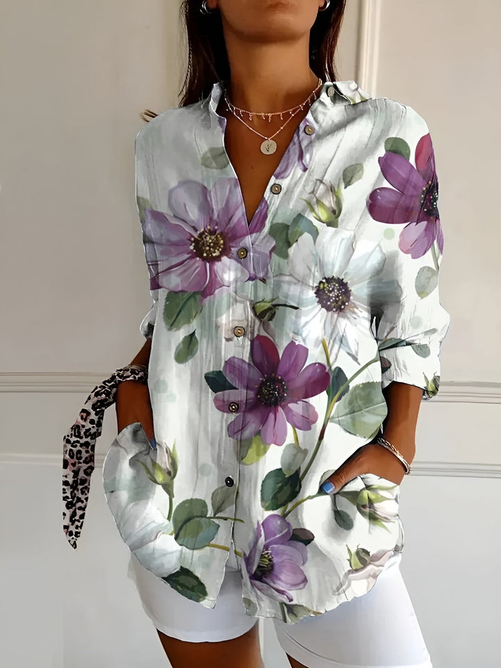 MABYN | FRENCH VINTAGE FLORAL BLOUSE
