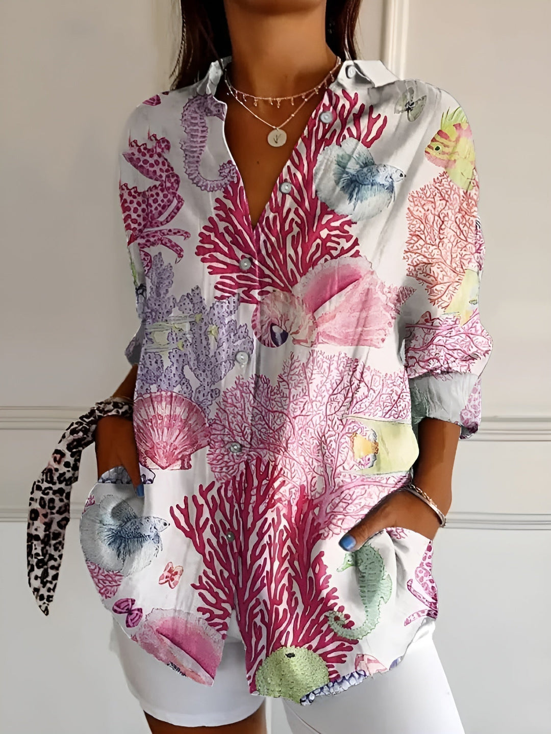 MABYN | FRENCH VINTAGE FLORAL BLOUSE