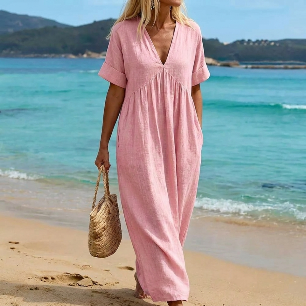 CLODAGH | EFFORTLESS FLOWING SUMMER MAXI DRESS