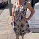 Winifred | Printed Sleeveless Maxi Dress